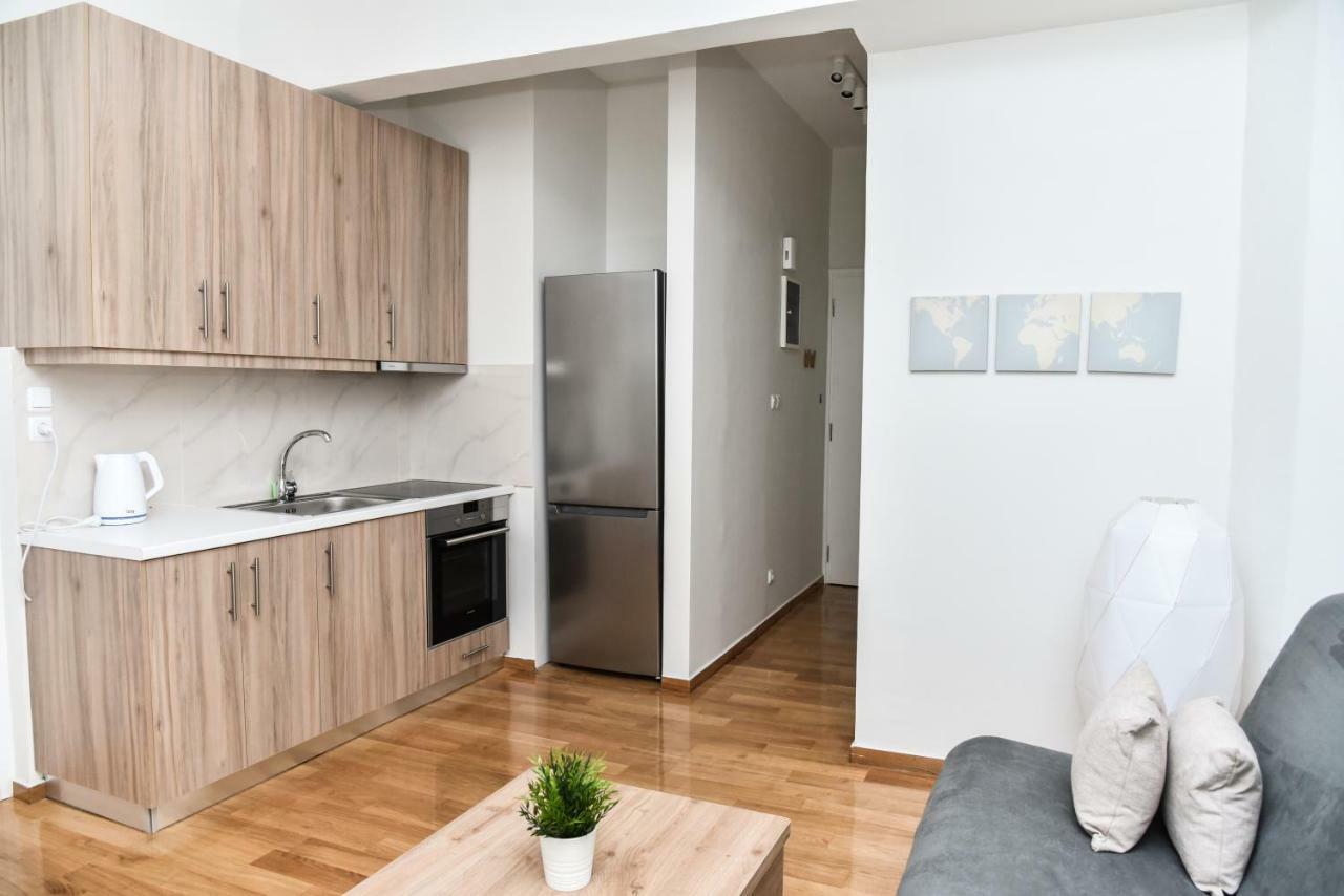 Warm Apartment At Exarchia 1 Bed 2 Pers Athen Eksteriør billede